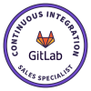 Gitlab Continuous Integration Sales Specialist Certification Badge